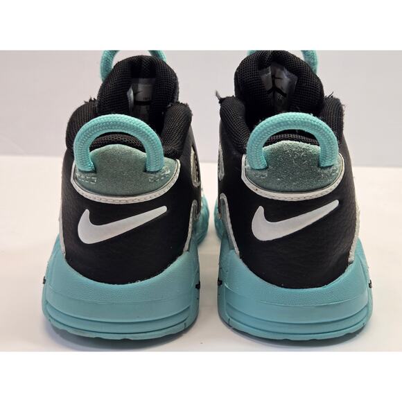 Nike Air More Uptempo TD Light Aqua Black Toddler Ck0825-403 Size 10C - Picture 2 of 7